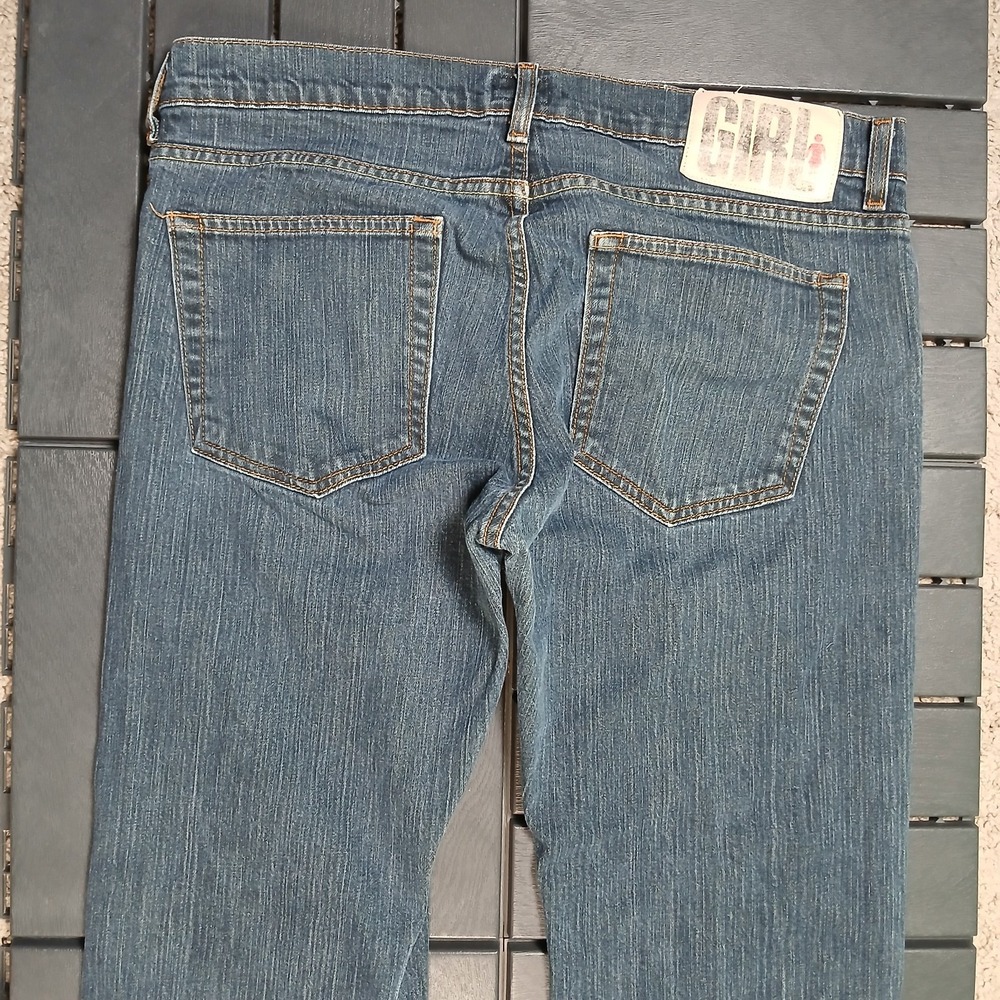 Vtg Girl Skateboards Straight Leg‎ Jeans Men's 36x30 Y2K Skater Distressed JC118 - Picture 16 of 16